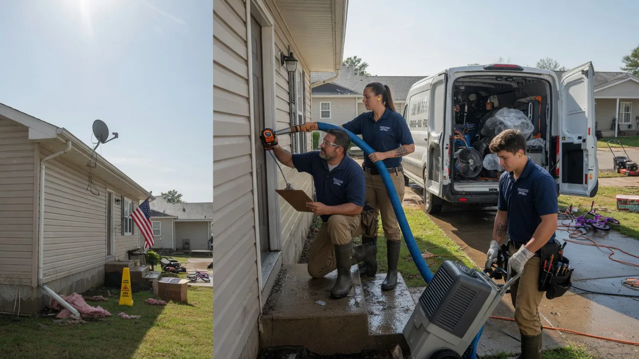 Ceiling Water Damage Restoration in Fowler, IN near me